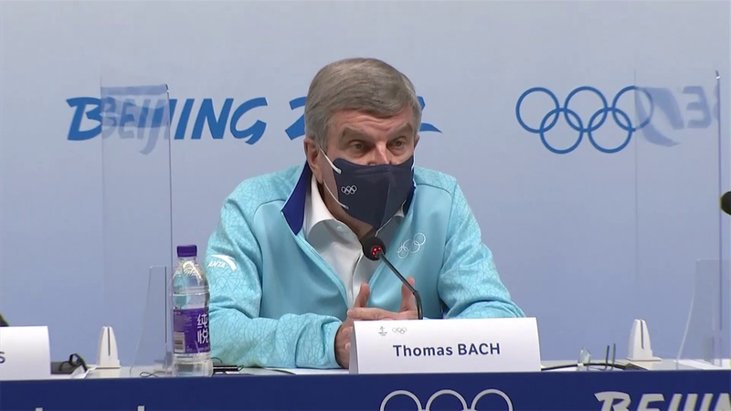 Beijing 2022 | IOC-voorzitter Bach ontmoet tennisster Peng in gesloten bubbel