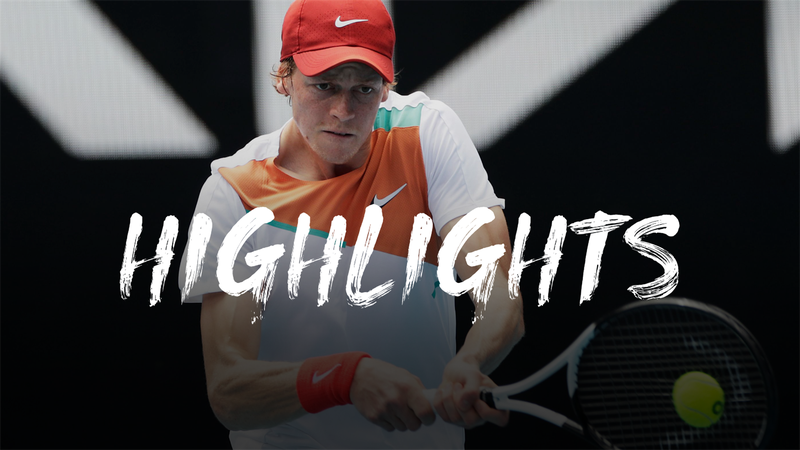 Sousa - Sinner - Australian Open Highlights