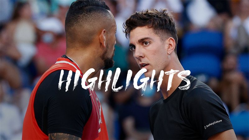 Highlights: Kyrgios and Kokkinakis down top seeds with inspired doubles win
