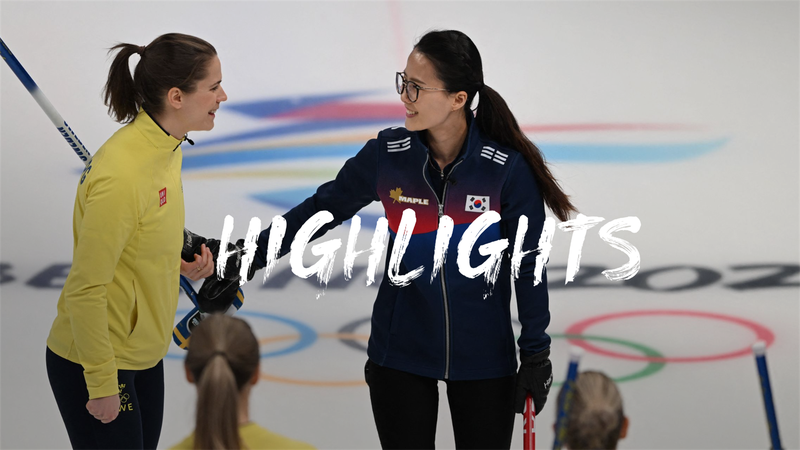Pekín 2022 - Korea vs Sweden - Curling – Momentos destacados de los Juegos Olímpicos