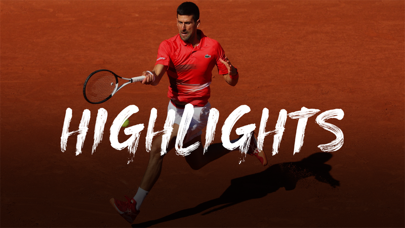 Highlights: Djokovic downs Bedene in style at Roland-Garros
