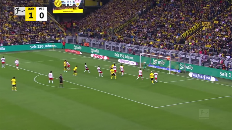 Il Dortmund strapazza lo Stoccarda: 5-0