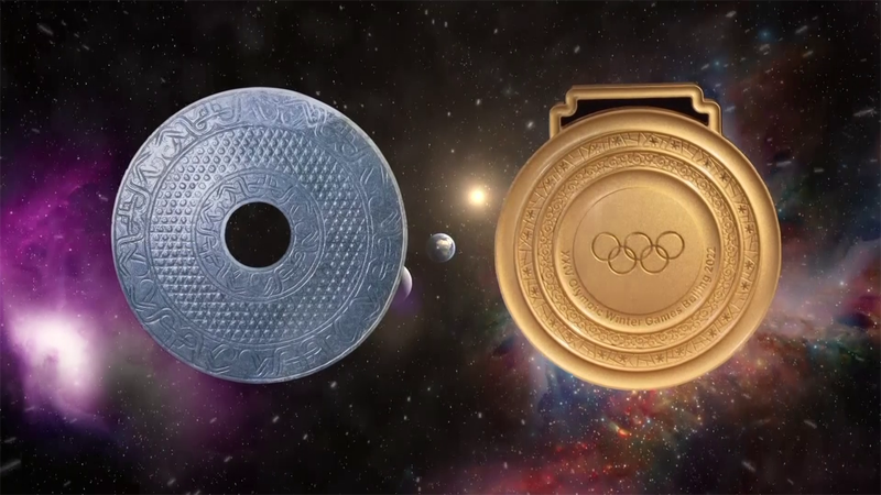 Olympia 2022: So sehen die Medaillen für die Winterspiele in Peking aus