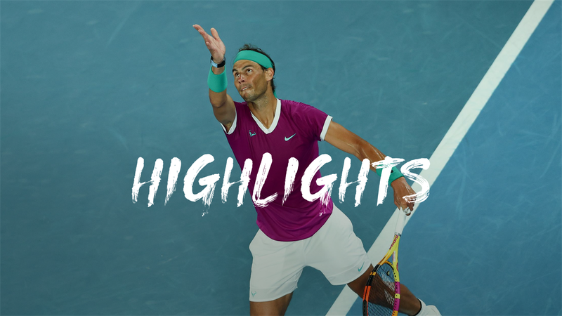 Berrettini - Nadal - Australian Open Highlights