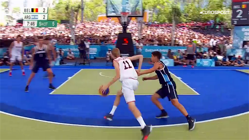 Home fans go wild as Argentina win 3x3 basketball gold at Youth Olympic Games