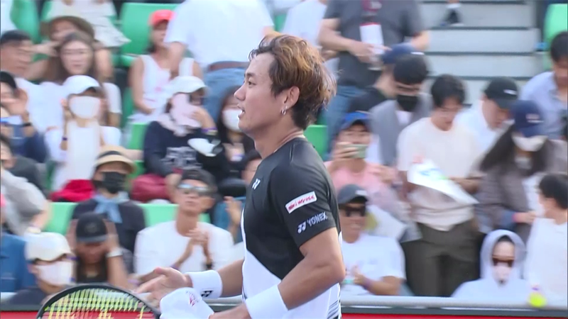 Se høydepunktene: Ruud tapte for japaner i kvartfinalen i Korea Open