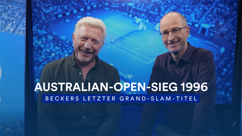 Becker über Finaltriumph 1996: "Vielleicht mein schönster Grand-Slam-Titel"