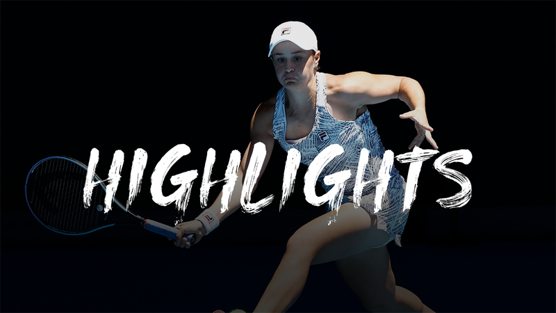 Ashleigh BARTY - Lucia BRONZETTI - Australian Open