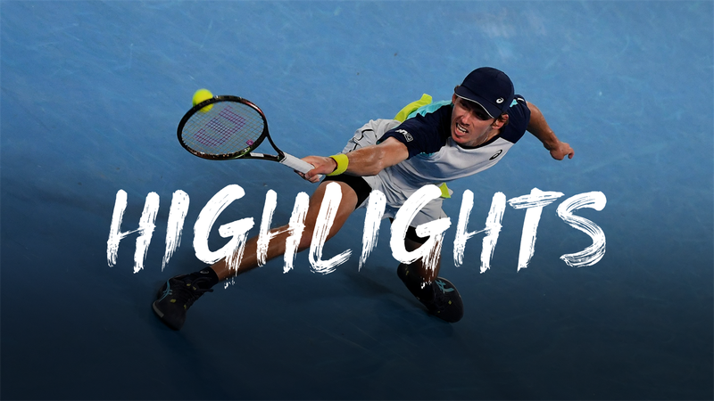 De Minaur - Andujar - Australian Open Highlights