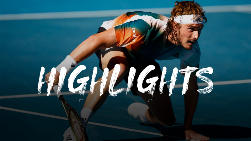 Paire - Tsitsipas - Australian Open Highlights