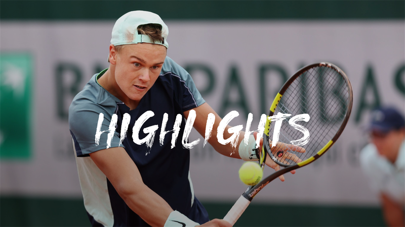 Highlights: Rising star Rune cruises past Laaksonen at French Open