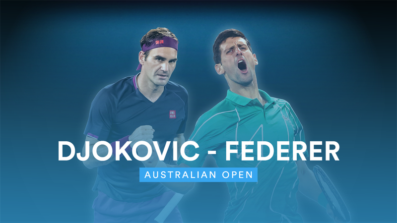 Avustralya Açık Yarı Finali: Novak Djokovic - Roger Federer