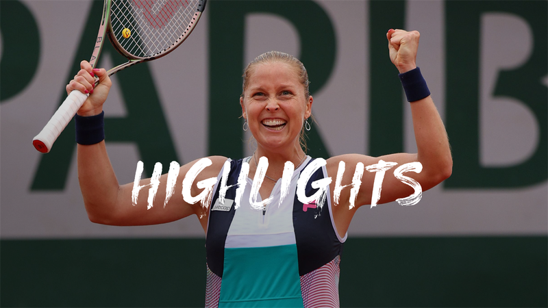 Danielle Collins - Shelby Rogers - Roland-Garros Highlights