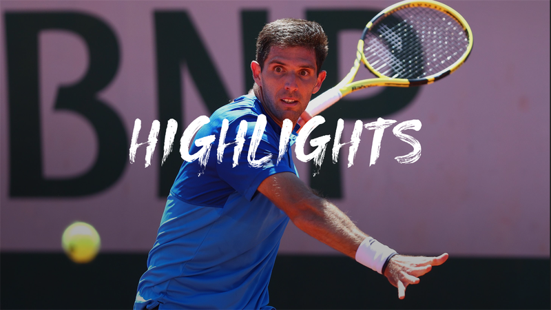 Highlights: Delbonis downs Andujar at Roland Garros