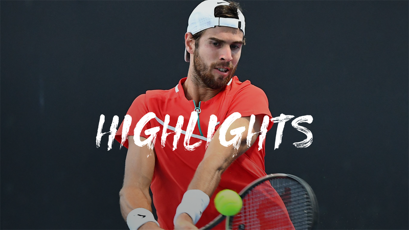 Khachanov  - Bonzi - Australian Open Highlights