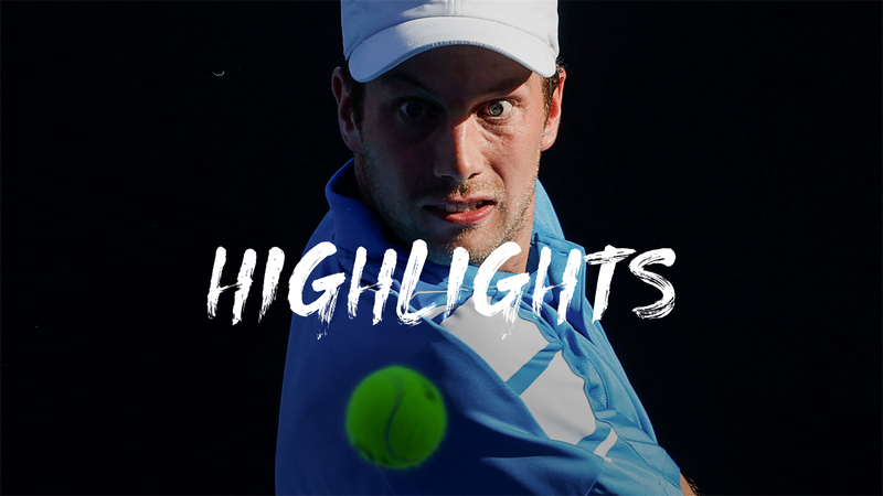 Gasquet - Van de Zandschulp - Open de Australia Highlights