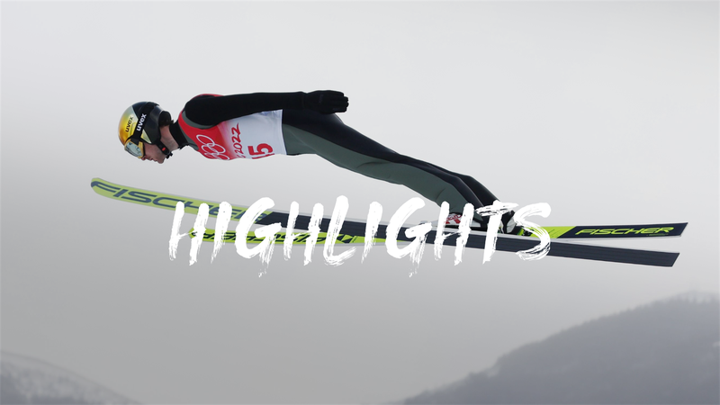 Nordic Combined Individual Gundersen Large Hill/10km, Cross-Country - Beijing 2022 - highlights