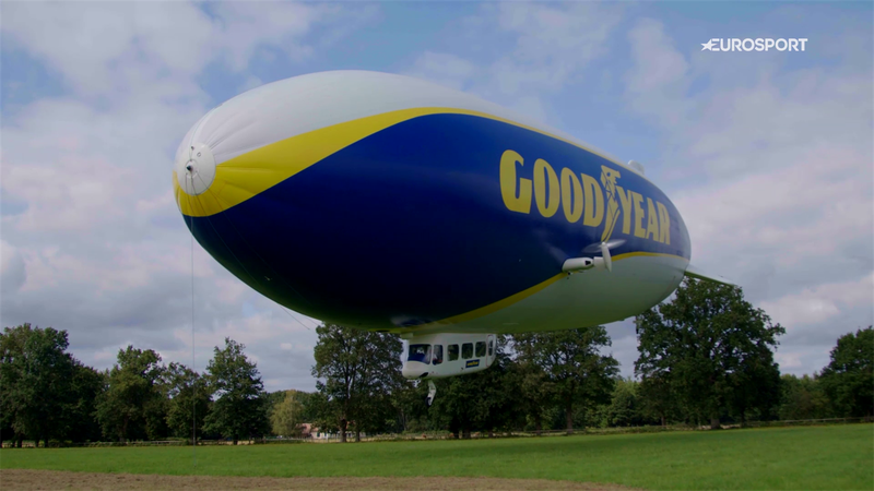 24 Hours of Le Mans - Flying over the track with Tom Kristensen in the Goodyear blimp