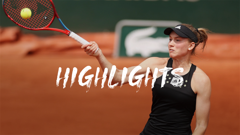 Katie Volynets - Elena Rybakina - Roland Garros Highlights