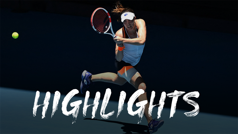 Cornet - Zidansek - Australian Open