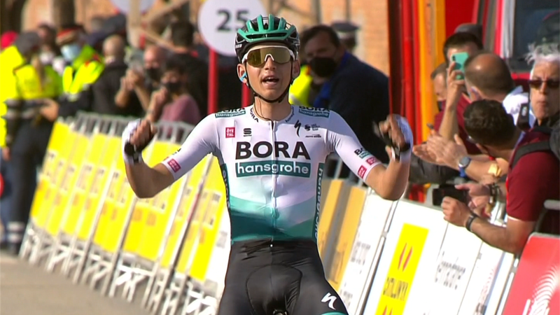 Watch: Lennard Kamna triumphs in Stage 5 of Volta a Catalunya
