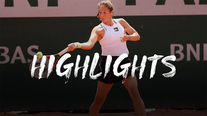 Daria Kasatkina - Shelby Rogers - Roland-Garros Highlights