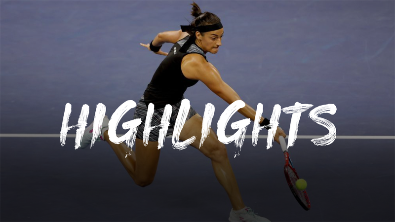 Garcia v Andreescu - US Open highlights