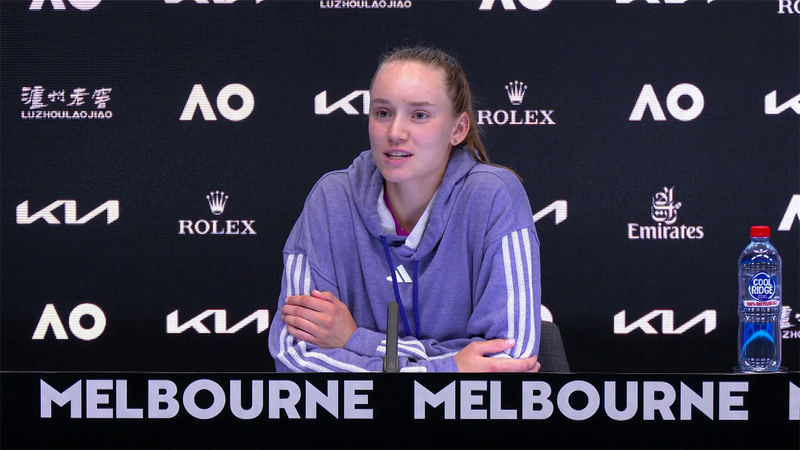 'My parents are proud' - Rybakina reacts to reaching final at Australian Open