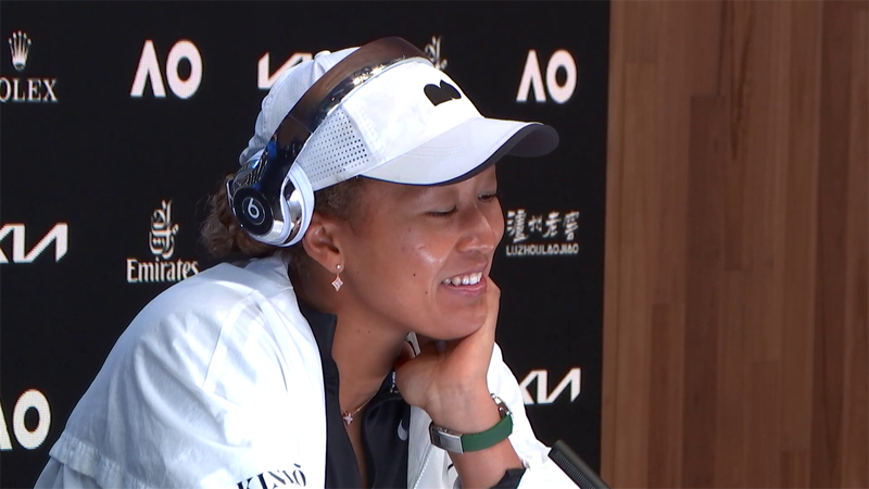 'His serve is awesome' - Osaka on Kyrgios: 'It's nice to see him back'