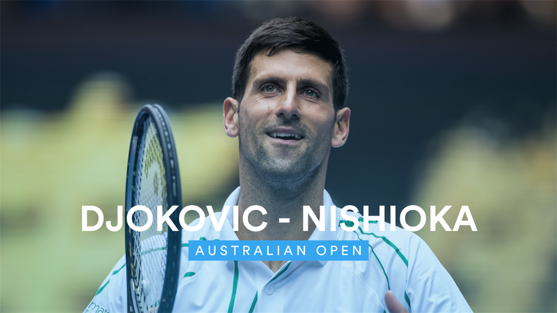 Highlights: Serving masterclass sees Djokovic blast past Nishioka