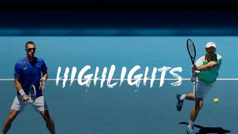 Granollers / Zeballos - Peers / Polasek - Highlights Open d'Australie