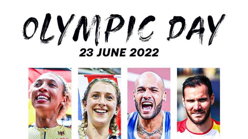 Ce 23 juin, fêtons ensemble la journée mondiale de l'olympisme !
