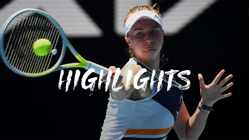 Krejcikova - Keys - Australian Open Highlights