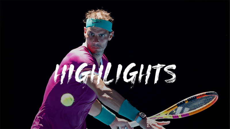 2. Runde: Nadal ringt Hanfmann nieder - Highlights