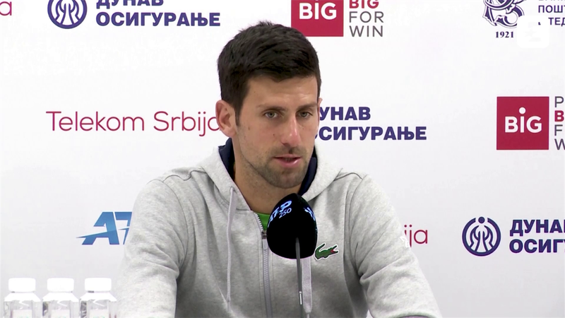 Djokovic: "Io figlio della guerra. L'esclusione dei russi a Wimbledon è folle"