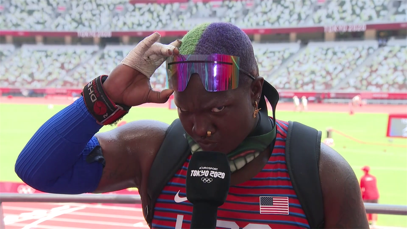 Pure Olympics: Raven Saunders y su show durante los Juegos