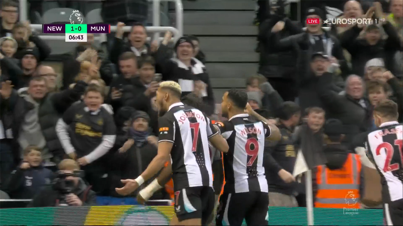 Newcastle – Man United 1-0. Saint-Maximin deschide scorul pe St. James Park