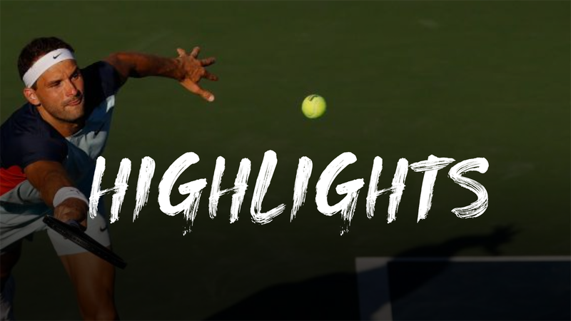 Dimitrov v Nakashima - US Open highlights