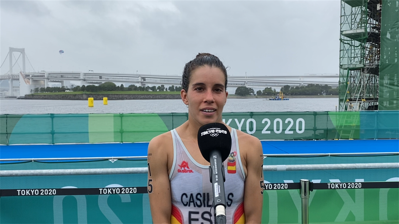 Triatlón | Miriam Casillas, en Eurosport: "Nadando no he tenido mi mejor día"
