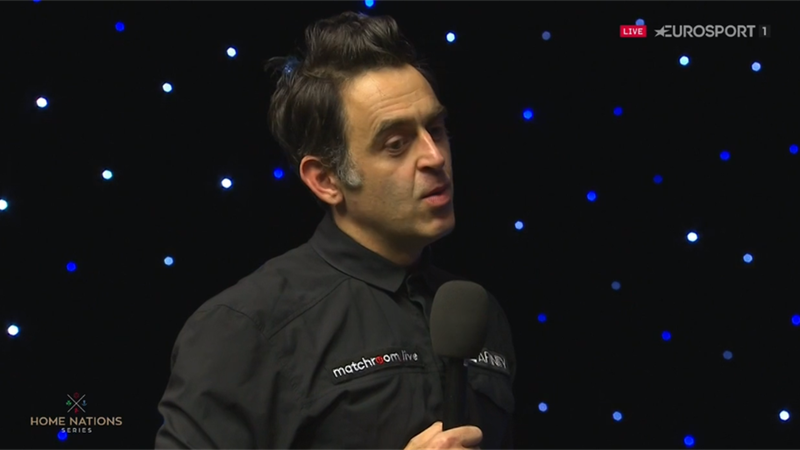 O’Sullivan reveals why he played on for snookers with just black left