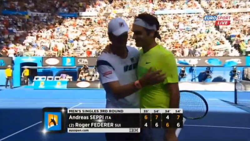 L'impresa più grande di Seppi: quando batté Federer nel 2015