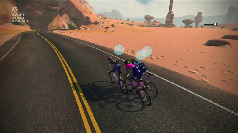 Zwift Tour for All stage four highlights: Bole and Dixon claim late wins