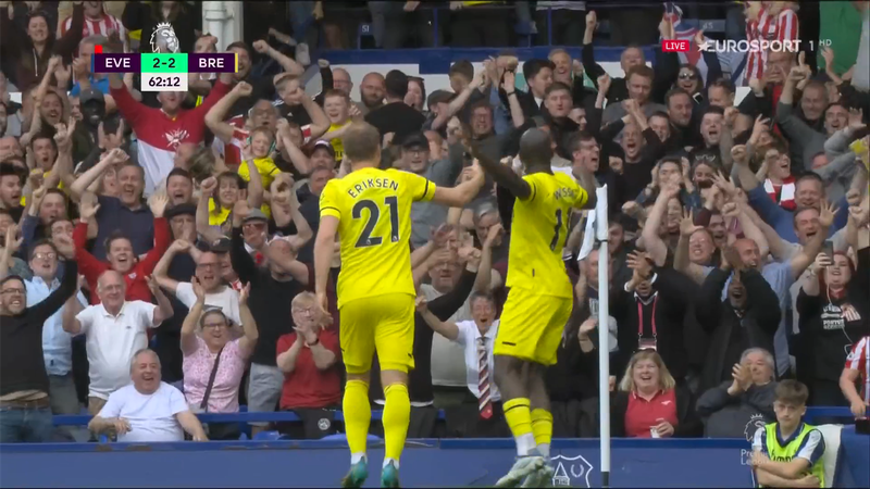 Brentford, 2 goluri în 2 minute cu Everton, care continuă lupta pentru salvarea de la retrogradare
