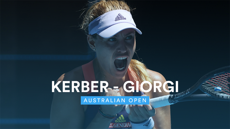Highlights of Kerber's gritty win against Giorgi