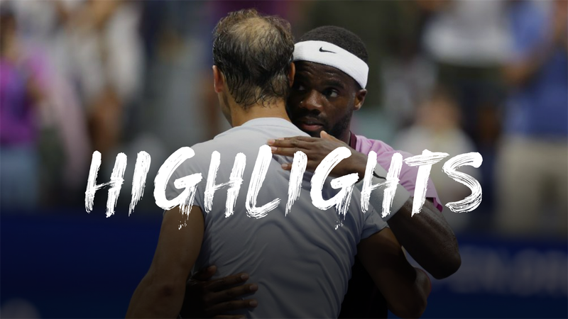 Tiafoe v Nadal - US Open highlights