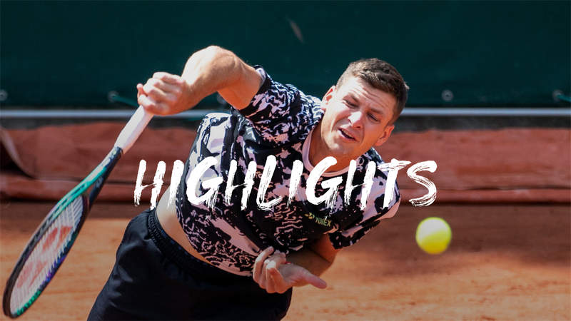 Giulio Zeppieri - Hubert Hurkacz - Roland-Garros Highlights