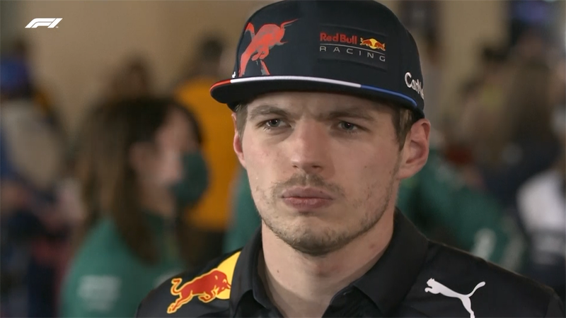 Verstappen : "Ce qui s’est passé aujourd'hui est extrêmement douloureux"