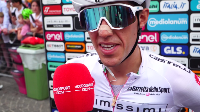 Juanpe López, en Eurosport: "Este Giro es una carrera que no voy a olvidar en mi vida"