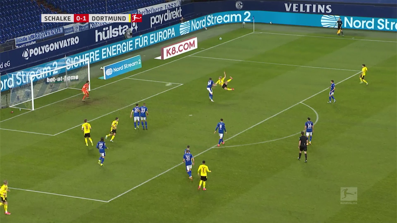 Schalke 04-Borussia Dortmund 0-4: gli highlights in 90 secondi