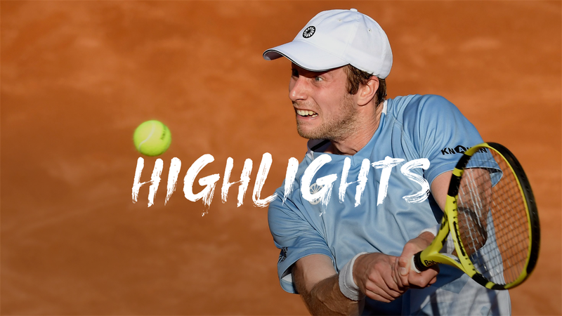 Botic Van de Zandschulp  - Fabio Fognini  - Roland-Garros Highlights